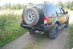 Силовой обвес Pathfinder задний бампер