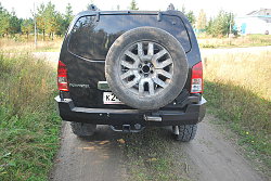 Силовой обвес Pathfinder задний бампер