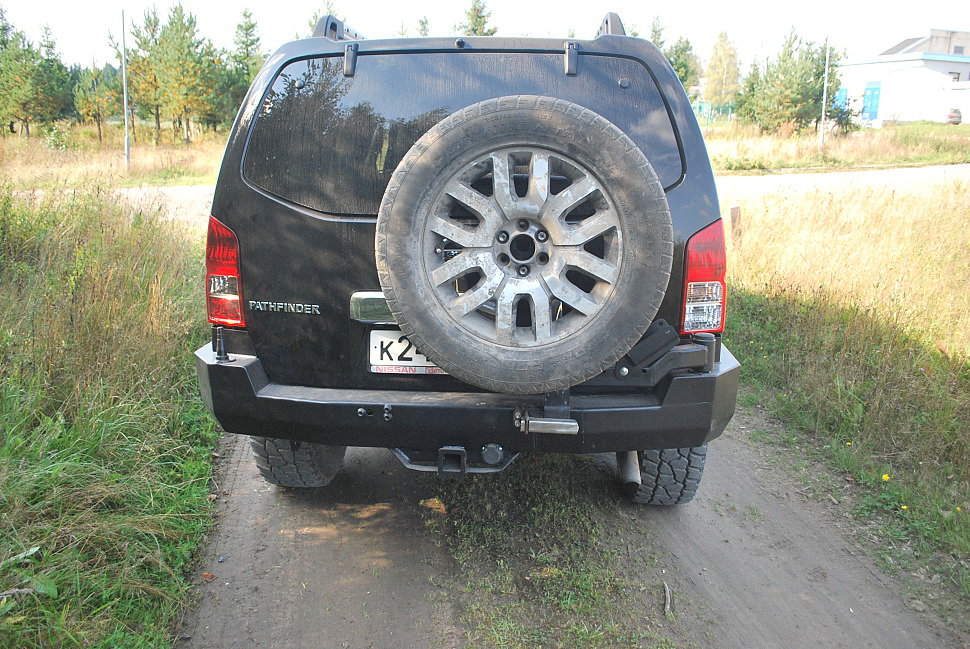 Силовой обвес Pathfinder задний бампер