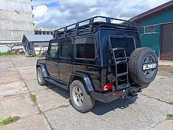 Силовой бампер на Mercedes Gelandewagen