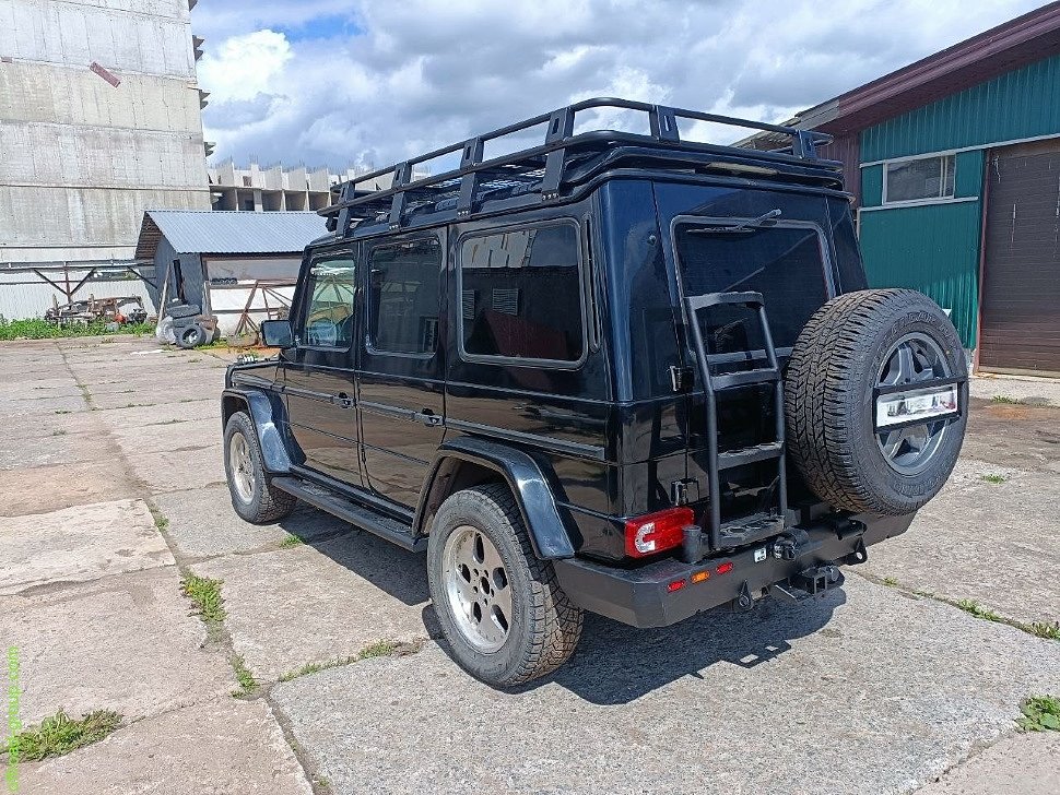 Силовой бампер на Mercedes Gelandewagen