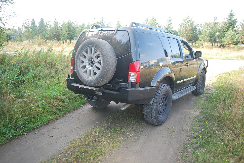 Силовой обвес Pathfinder задний бампер