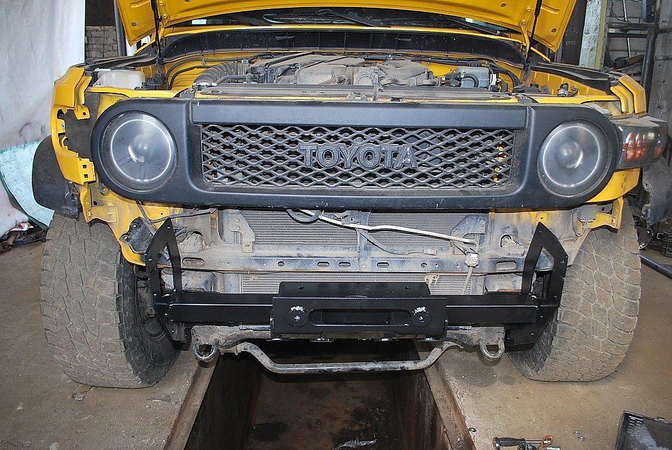 Fj Cruiser Бампер передний силовой, силовой бампер Fj Cruiser