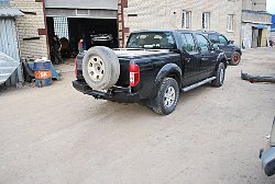 Nissan Navara силовой обвес (передний силовой бампер, задний силовой бампер, защита  днища, боди лифт кузова)Передний силовой бампер Nissan Navara, производства компании "Тамерлан"