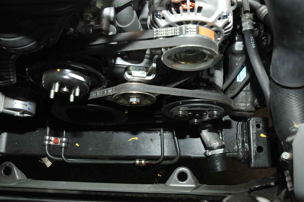 Комплект переноса интеркулера Mazda BT50