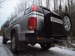 Силовой обвес VolksWagen Amarok задний бампер