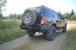 Силовой обвес Pathfinder задний бампер