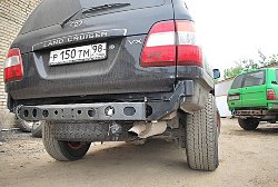Калитка под запасное колесо TLC100 в штатный бампер, запаска, силовой обвес, силовой бампер TLC100, калитка под запаску в родной бампер, силовой обвес, лаборатория полного привода