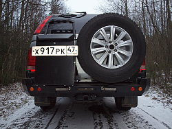 Силовой обвес VolksWagen Amarok задний бампер