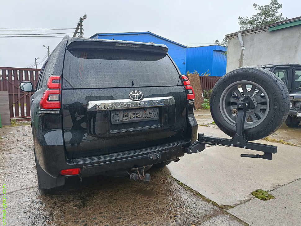 Калитка для запасного колеса для Toyota Land Cruiser Prado 150
