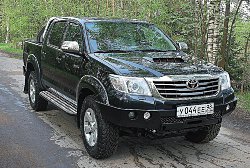Cиловые бамперы Toyota Hi-lux серия Л