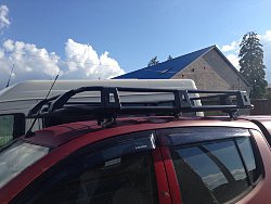 Силовой передний и задний бампер, разработаны и произведены "Лабораторией полного привода" г. С-Петербург. 

Подготовка внедорожников любой сложности.