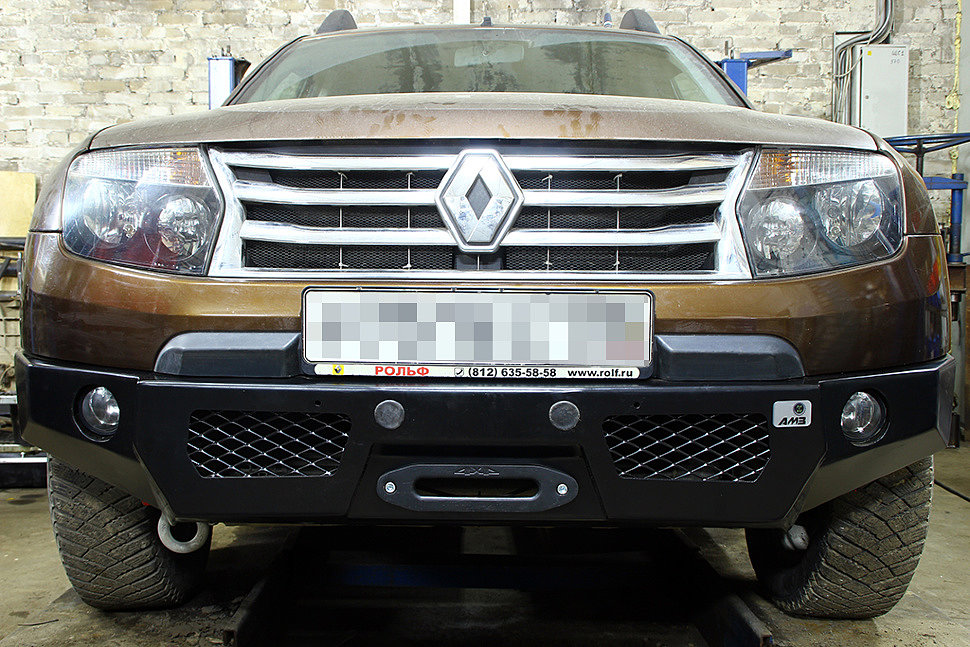 Силовой бампер Renault Duster