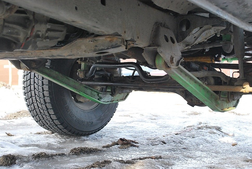 Лифт комплект "Zanrus". Продольная реактивная тяга. Клюшка. Toyota Land Cruiser 80, 105.
