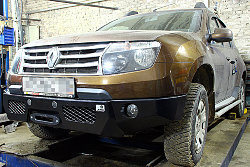 Силовой бампер Renault Duster