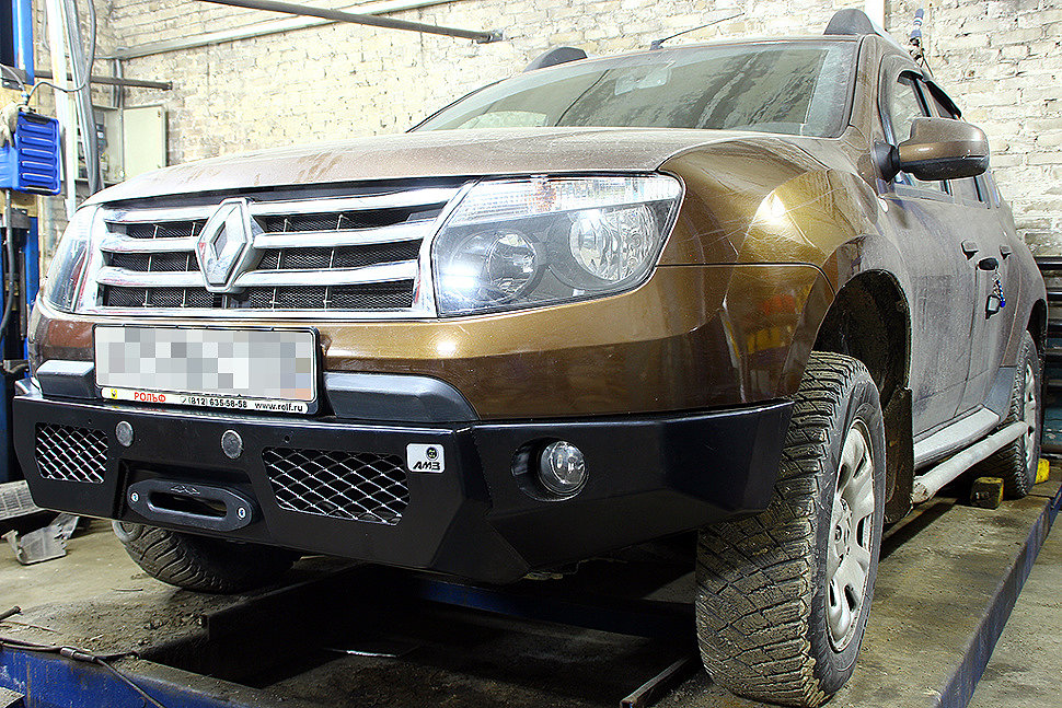 Силовой бампер Renault Duster