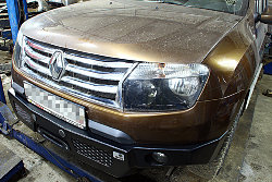 Силовой бампер Renault Duster
