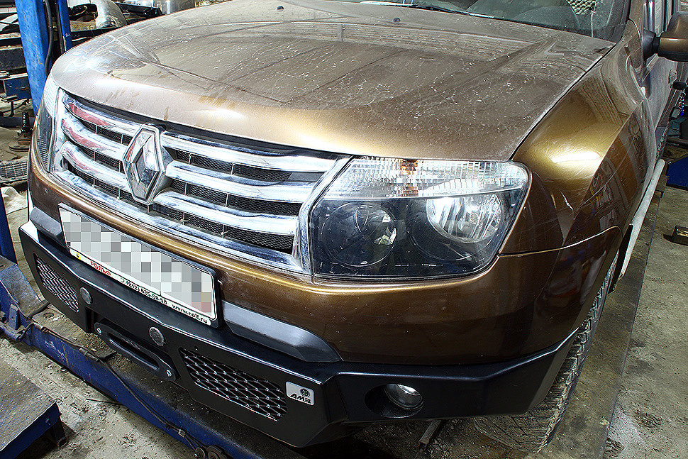 Силовой бампер Renault Duster
