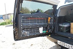 Сетка задней двери FJ Cruiser