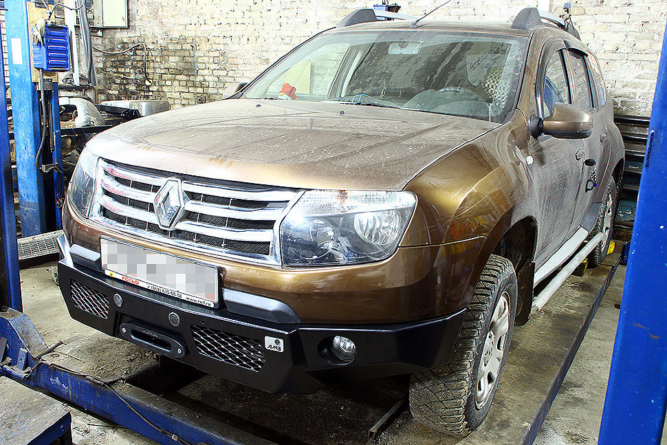 Силовой бампер Renault Duster