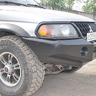 Силовой обвес Montero, L200 old, pajero sport