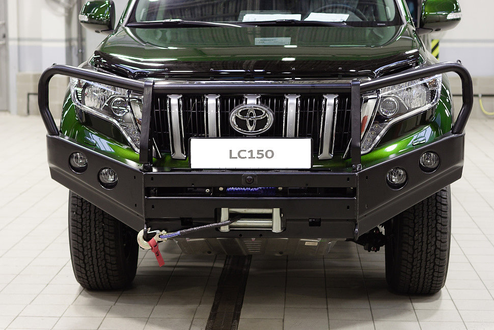 Силовой обвес Toyota Land Cruiser Prado 150 передний бампер