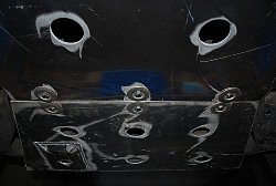 Силовой обвес VolksWagen Amarok задний бампер, калитка