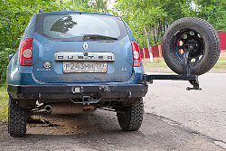 Задний силовой бампер Reno Duster