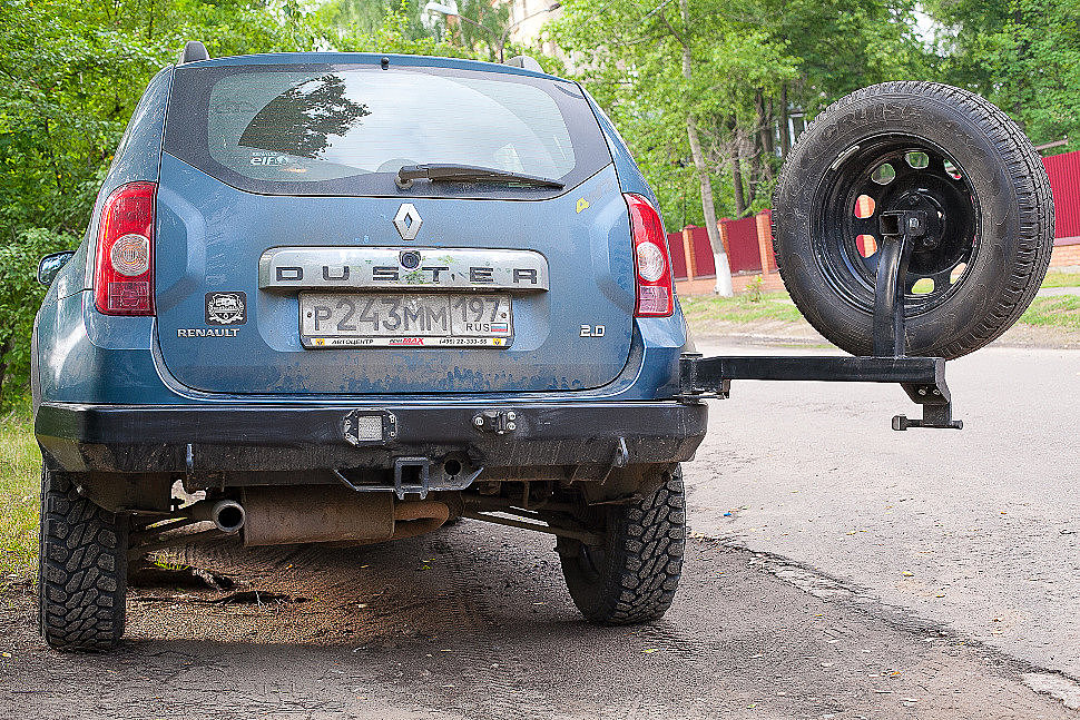 Задний силовой бампер Reno Duster