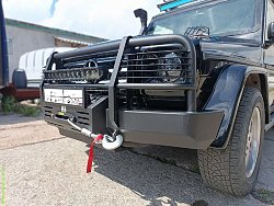 Силовой бампер на Mercedes Gelandewagen
