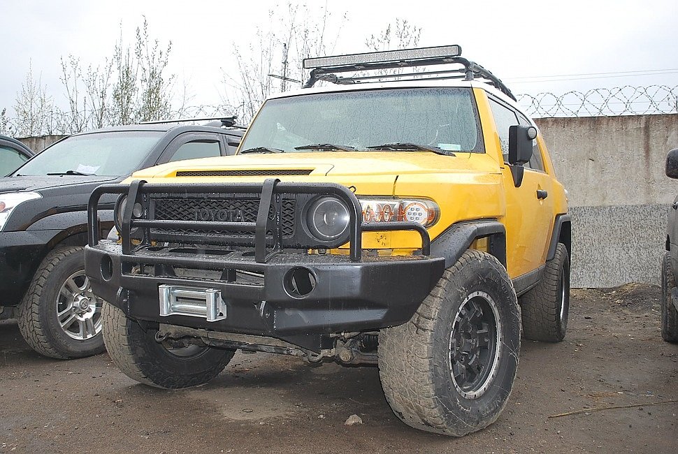 Fj Cruiser Бампер передний силовой, силовой бампер Fj Cruiser
