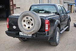 Nissan Navara силовой обвес (передний силовой бампер, задний силовой бампер, защита  днища, боди лифт кузова)Передний силовой бампер Nissan Navara, производства компании "Тамерлан"