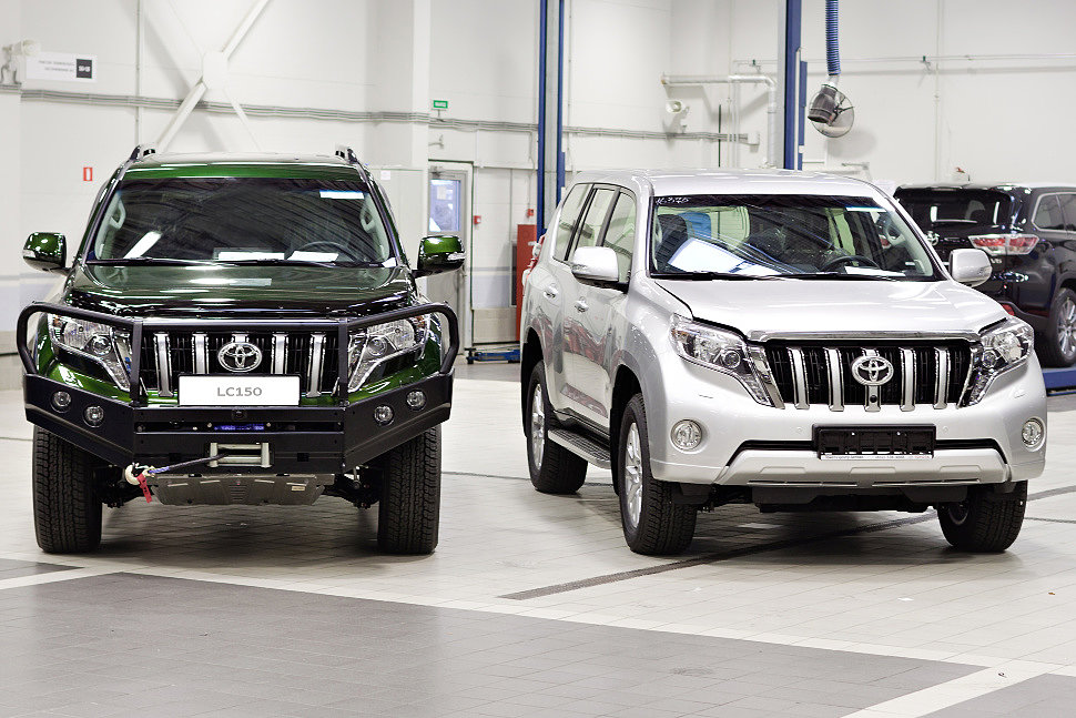 Силовой обвес Toyota Land Cruiser Prado 150