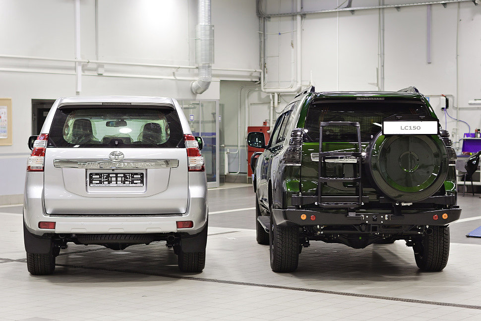 Силовой обвес Toyota Land Cruiser Prado 150