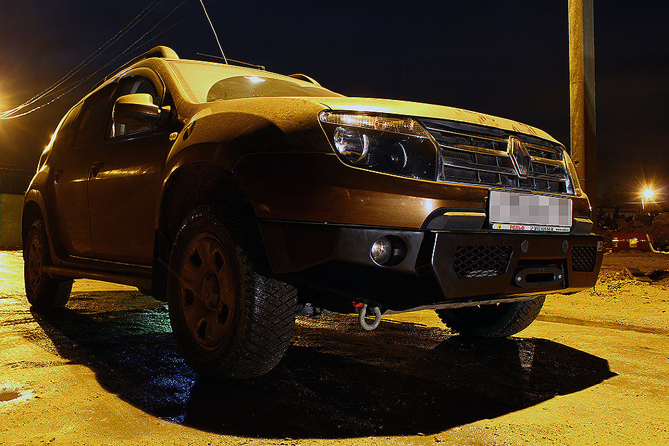 Силовой бампер Renault Duster