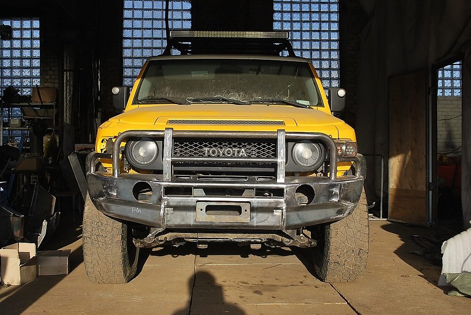 Fj Cruiser Бампер передний силовой, силовой бампер Fj Cruiser