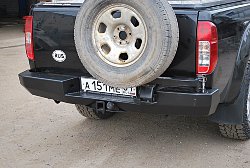 Nissan Navara силовой обвес (передний силовой бампер, задний силовой бампер, защита  днища, боди лифт кузова)Передний силовой бампер Nissan Navara, производства компании "Тамерлан"