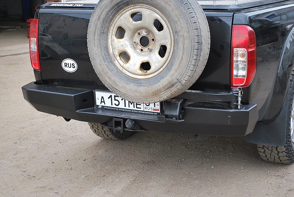 Nissan Navara силовой обвес (передний силовой бампер, задний силовой бампер, защита  днища, боди лифт кузова)Передний силовой бампер Nissan Navara, производства компании "Тамерлан"