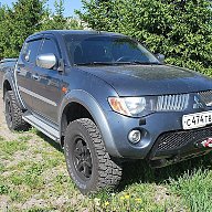 Площадка под лебедку в штатный бампер Mitsubishi L200 Triton