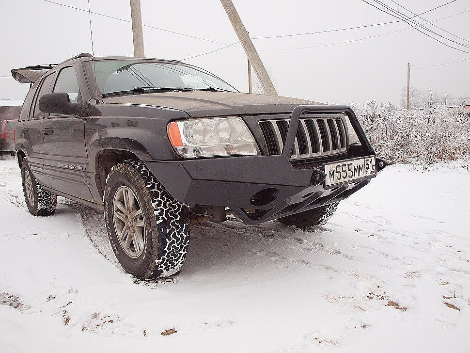 Силовой бампер передний Grand Cherokee II