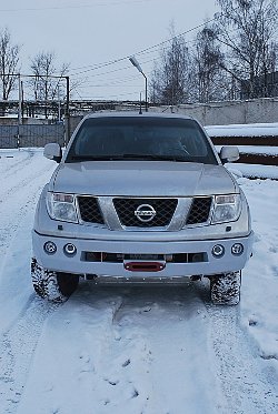 Nissan Navara силовой обвес (передний силовой бампер, задний силовой бампер, защита  днища, боди лифт кузова)Передний силовой бампер Nissan Navara, производства компании "Тамерлан"