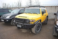 Fj Cruiser Бампер передний силовой, силовой бампер Fj Cruiser