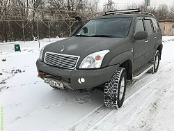 Силовой бампер для Prado 120
