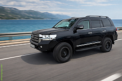 Передний силовой бампер для Toyota Land Cruiser 200