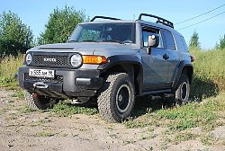 Площадка под лебедку в штатный бампер FJ Cruiser