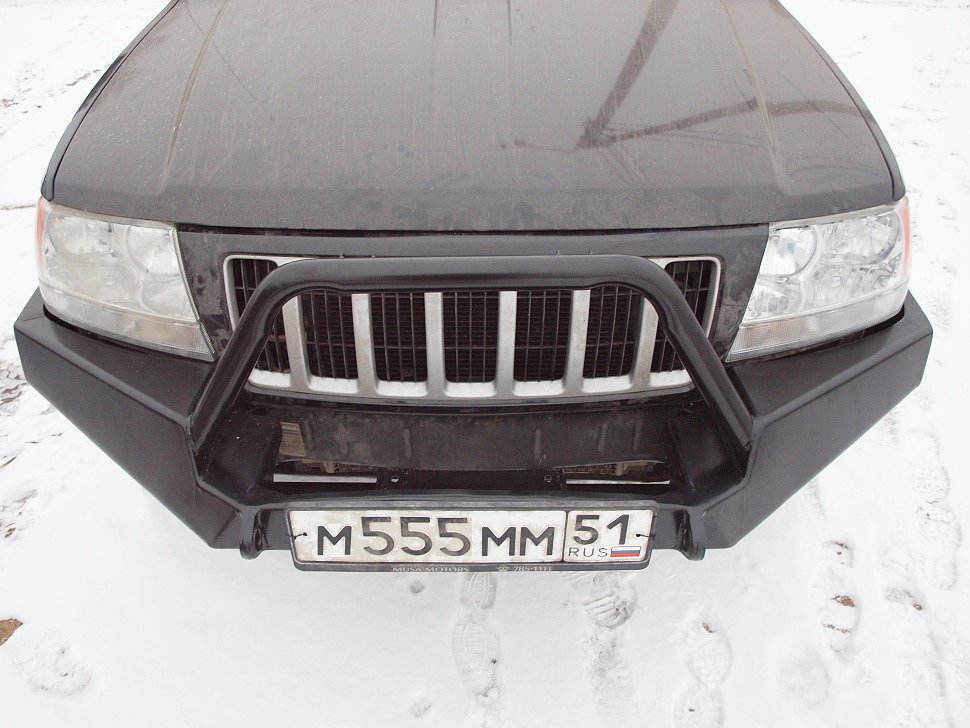 Силовой бампер передний Grand Cherokee II