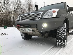 Силовой бампер для Toyota Prado 120