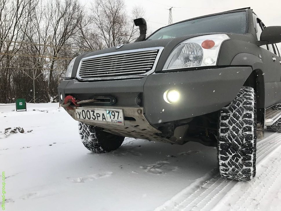 Силовой бампер для Toyota Prado 120