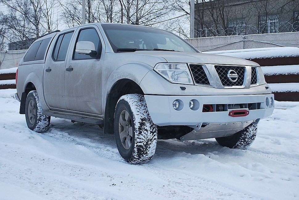 Nissan Navara силовой обвес (передний силовой бампер, задний силовой бампер, защита  днища, боди лифт кузова)Передний силовой бампер Nissan Navara, производства компании "Тамерлан"