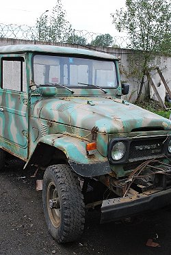 Toyota Land Cruiser 40 реставрируем, ставим мосты Toyota Land Cruiser 80, лифтуем